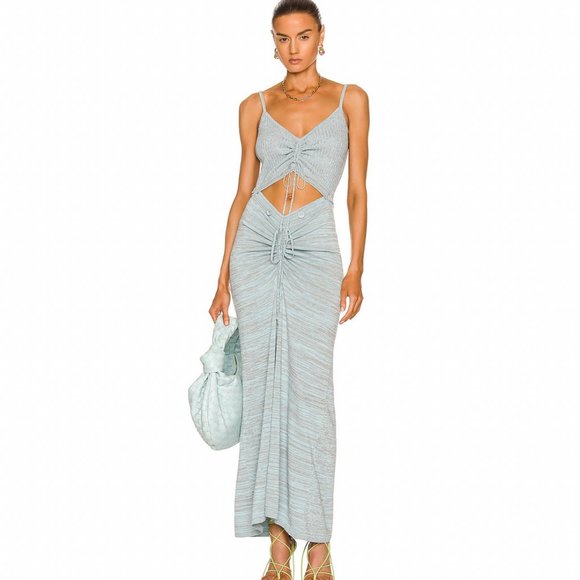 Super Sexy Christopher Esber Ruched Disconnect Cami Dress - NWT - XS!! - Picture 1 of 11